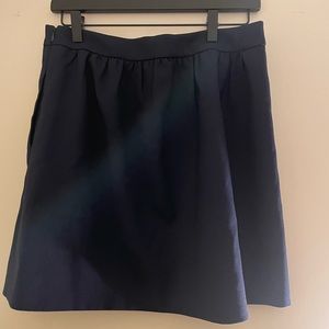 J.Crew Navy Blue Mini Skirt - 8